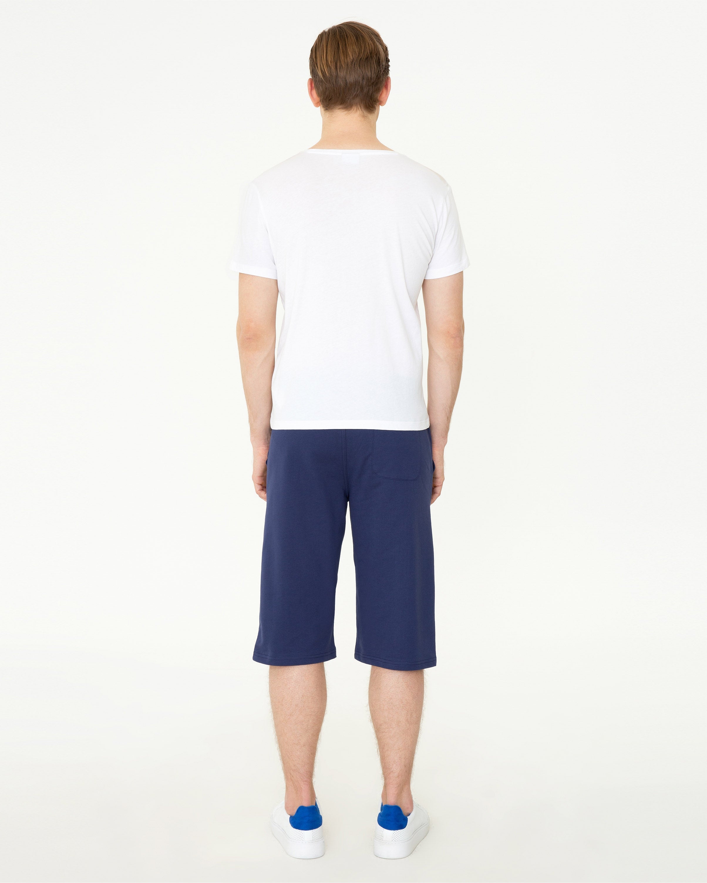 Dark Blue Knitting Short