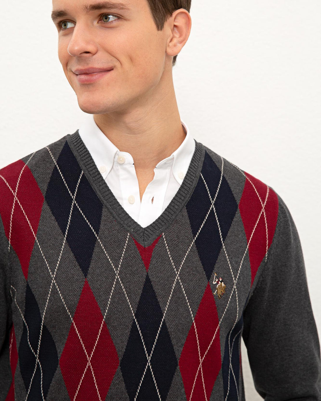 Dark Grey Knitting Jumper