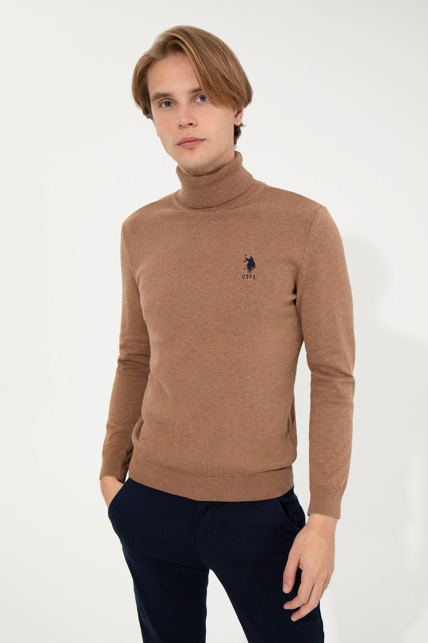 Brown Knitting Jumper