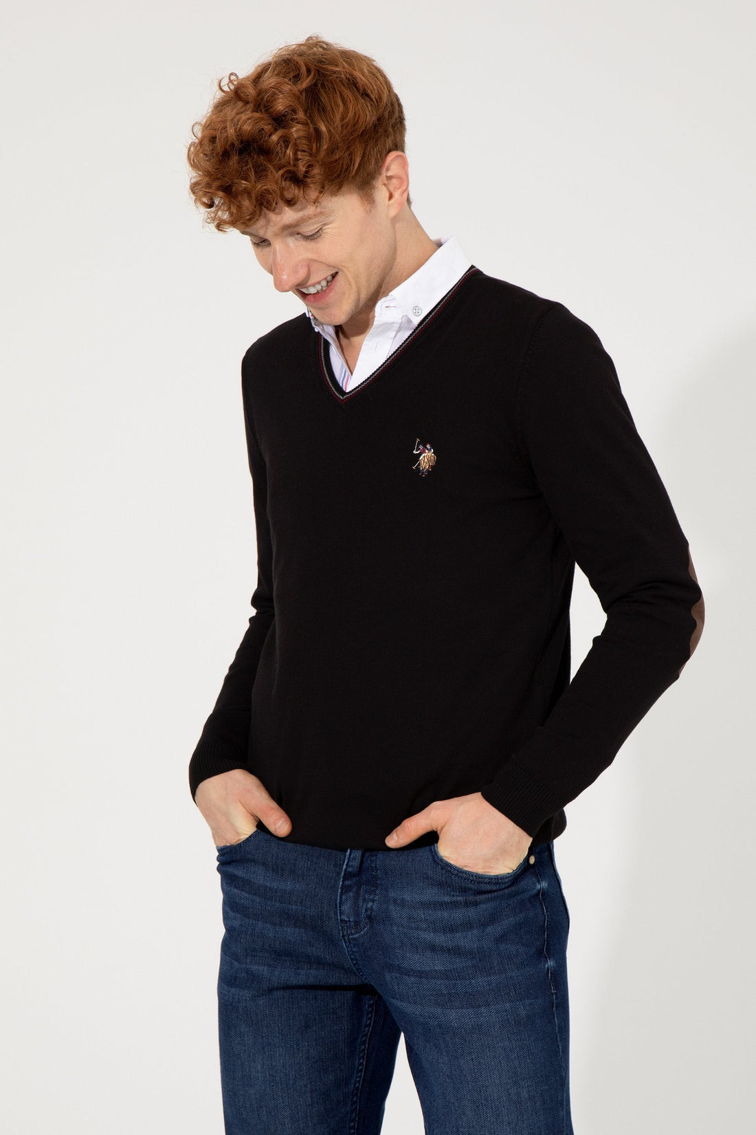 Black Knitting Jumper