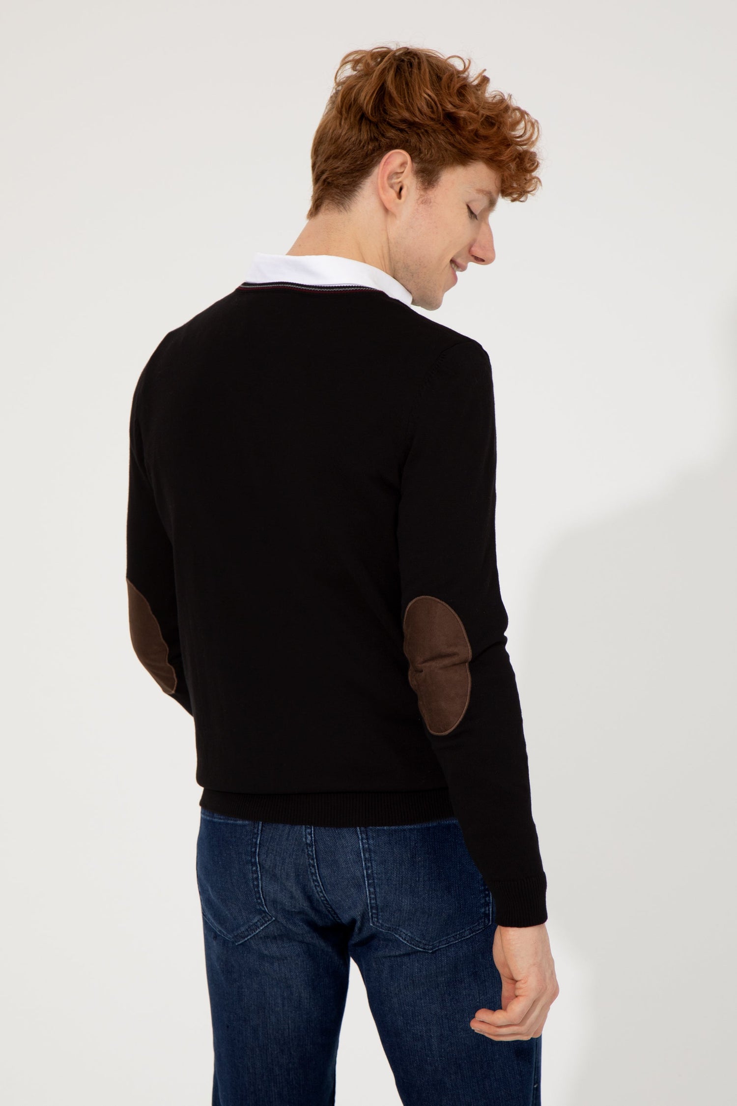 Black Knitting Jumper