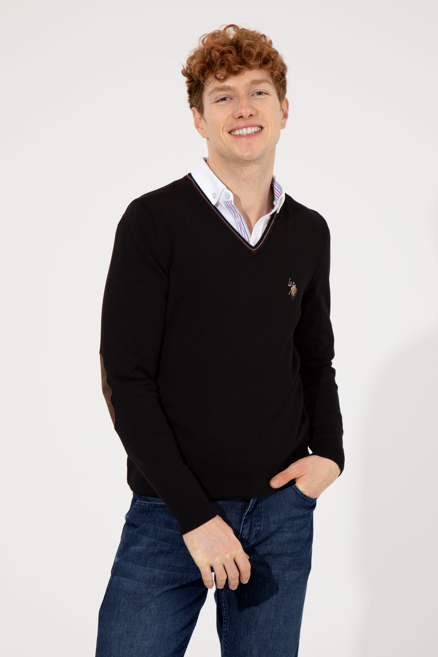 Black Knitting Jumper