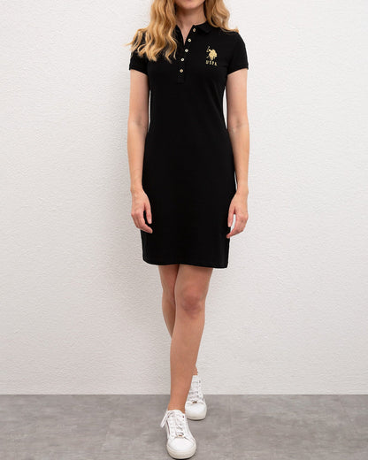 Black Knitting Dress