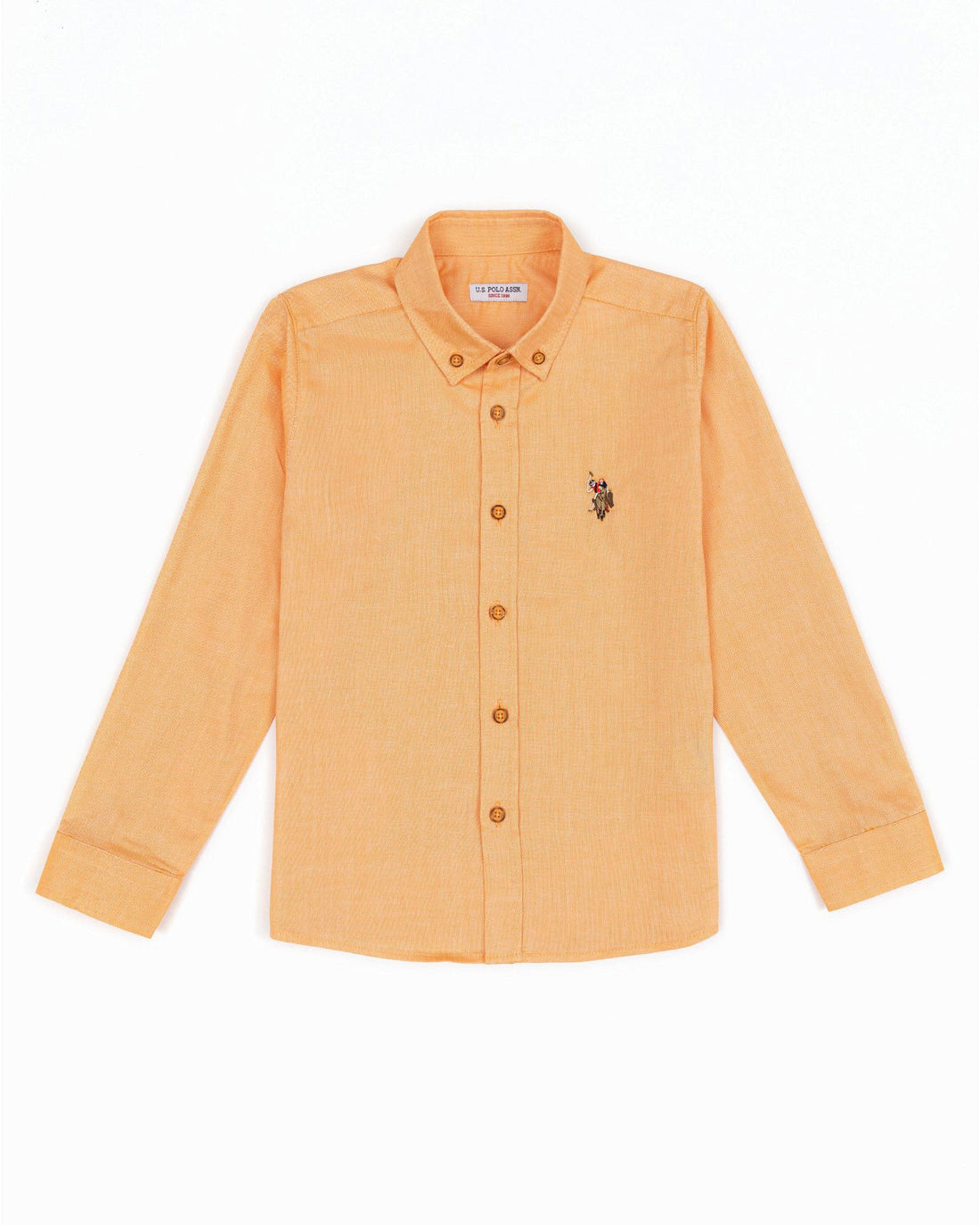 Orange Shirt Long Sleeve