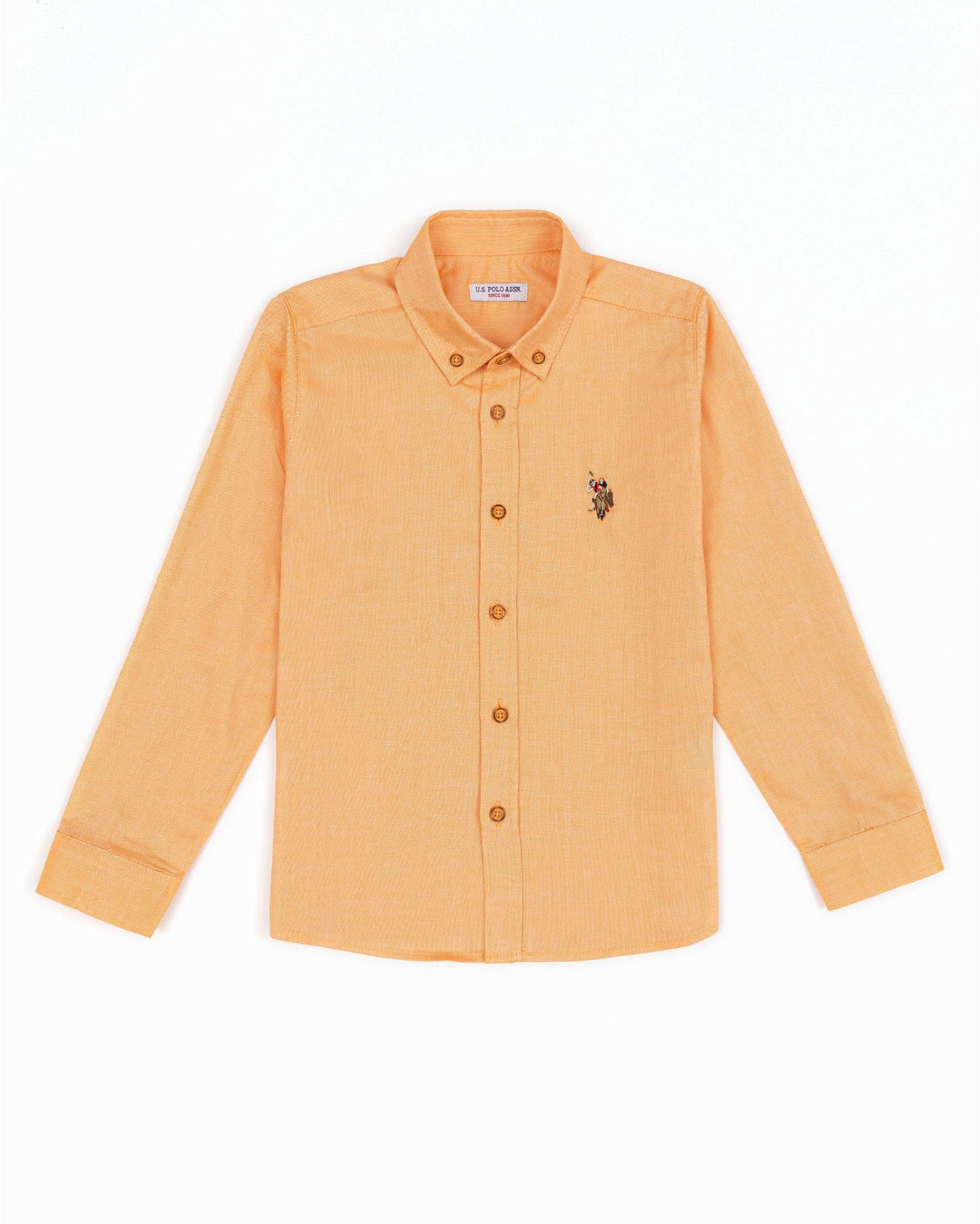 Orange Shirt Long Sleeve