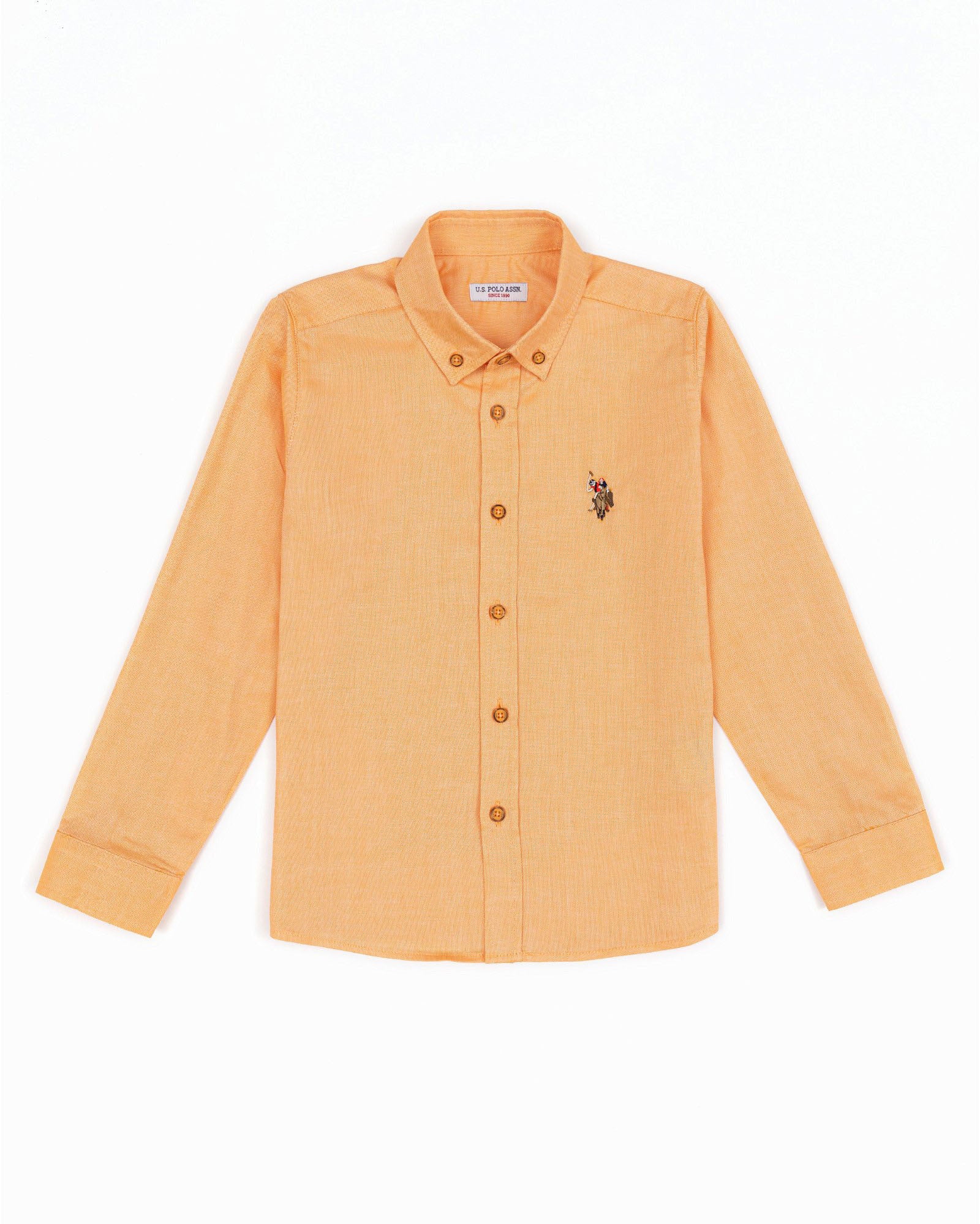 Orange Shirt Long Sleeve
