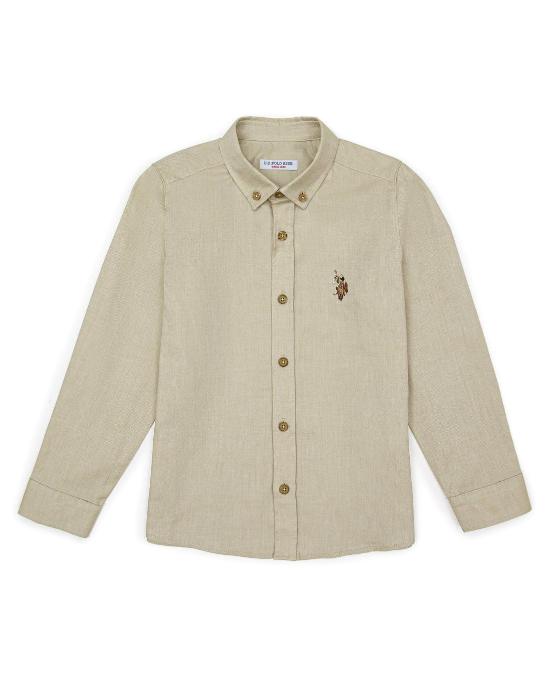 Kaki Shirt Long Sleeve