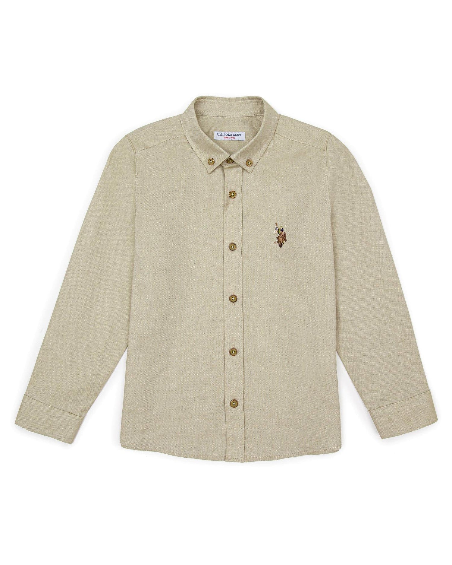 Kaki Shirt Long Sleeve