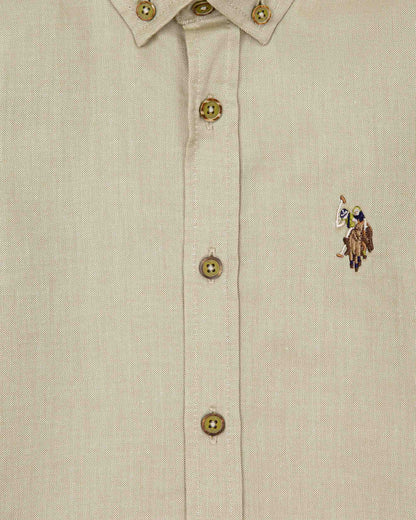 Kaki Shirt Long Sleeve