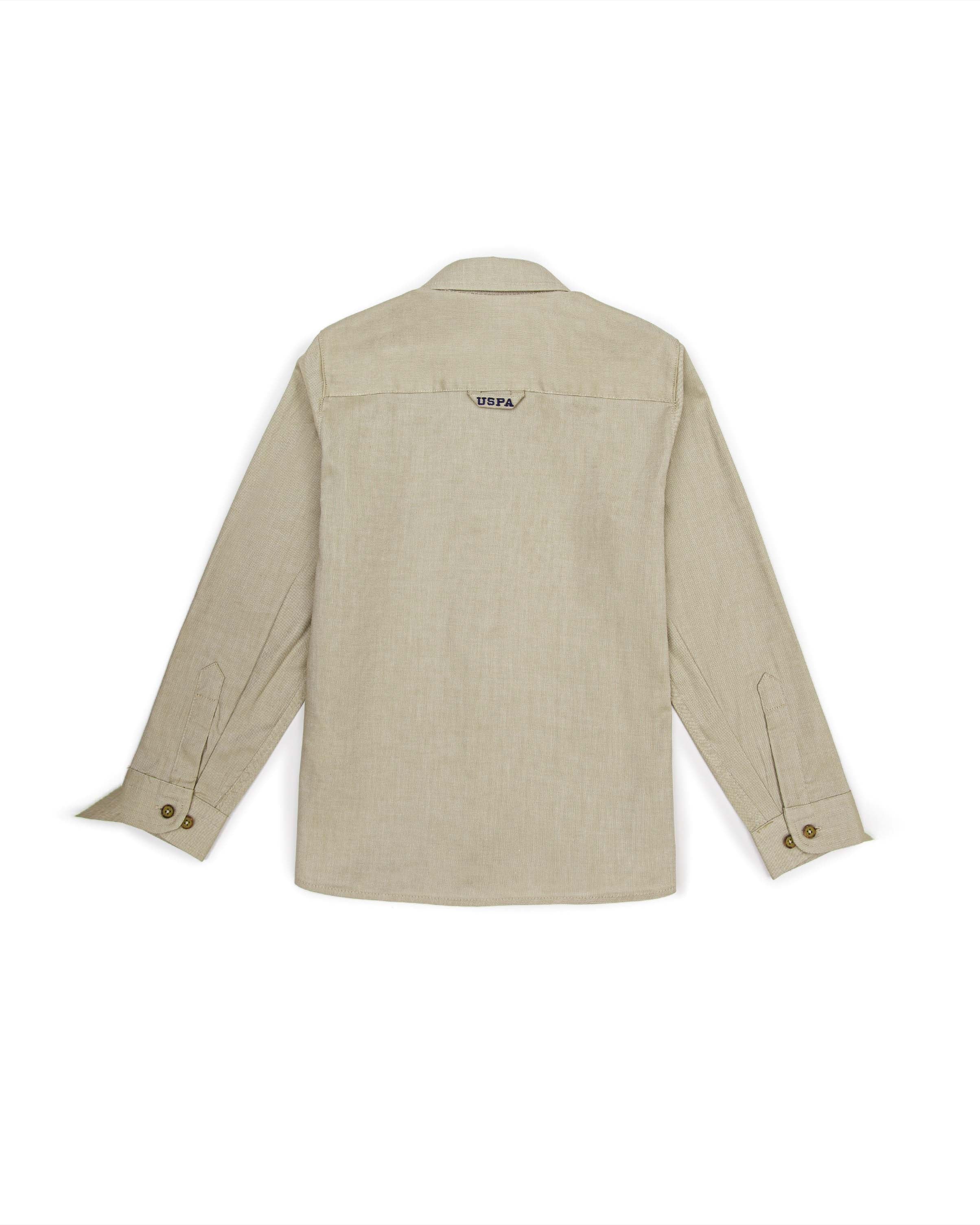 Kaki Shirt Long Sleeve