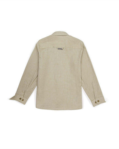 Kaki Shirt Long Sleeve