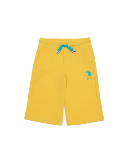 Yellow Knitting Short