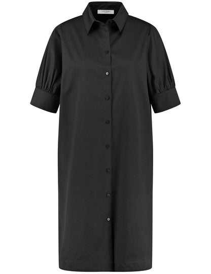 Blouse Dress With Inverted Pleat