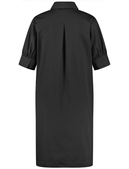 Blouse Dress With Inverted Pleat