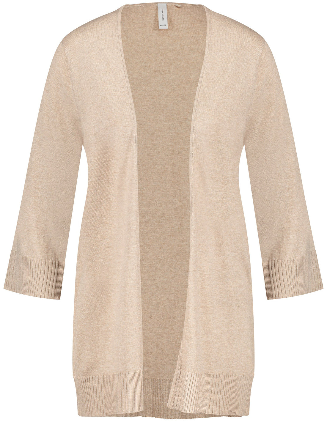 Open Cardigan In A Fine Knit