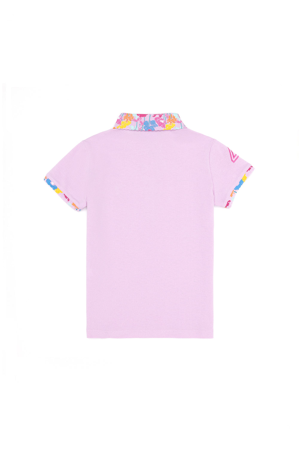 Pink Short Sleeve Polo Shirt