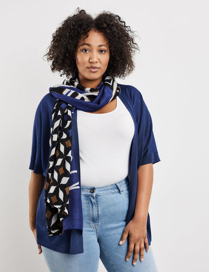 Scarf With Lettering