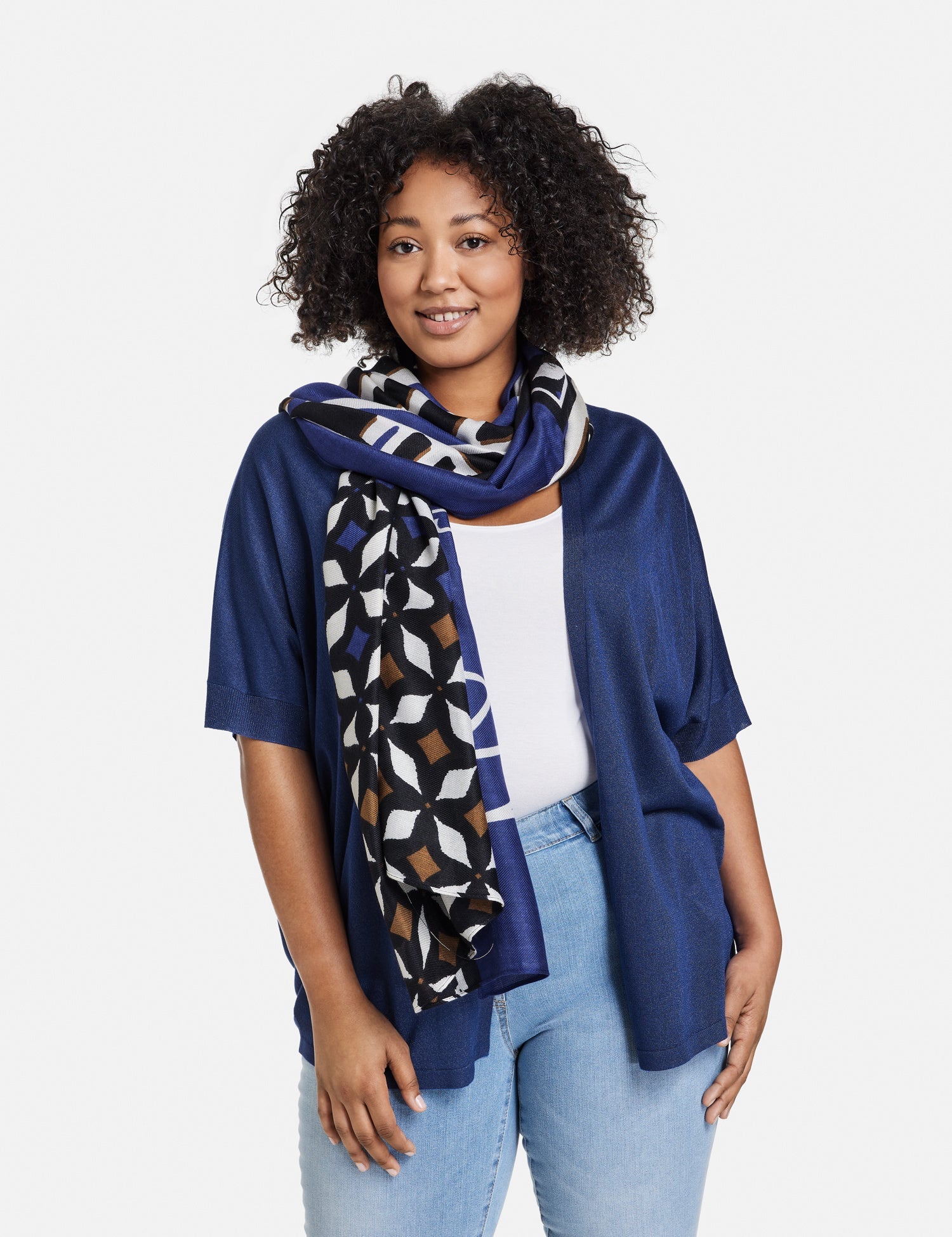 Scarf With Lettering