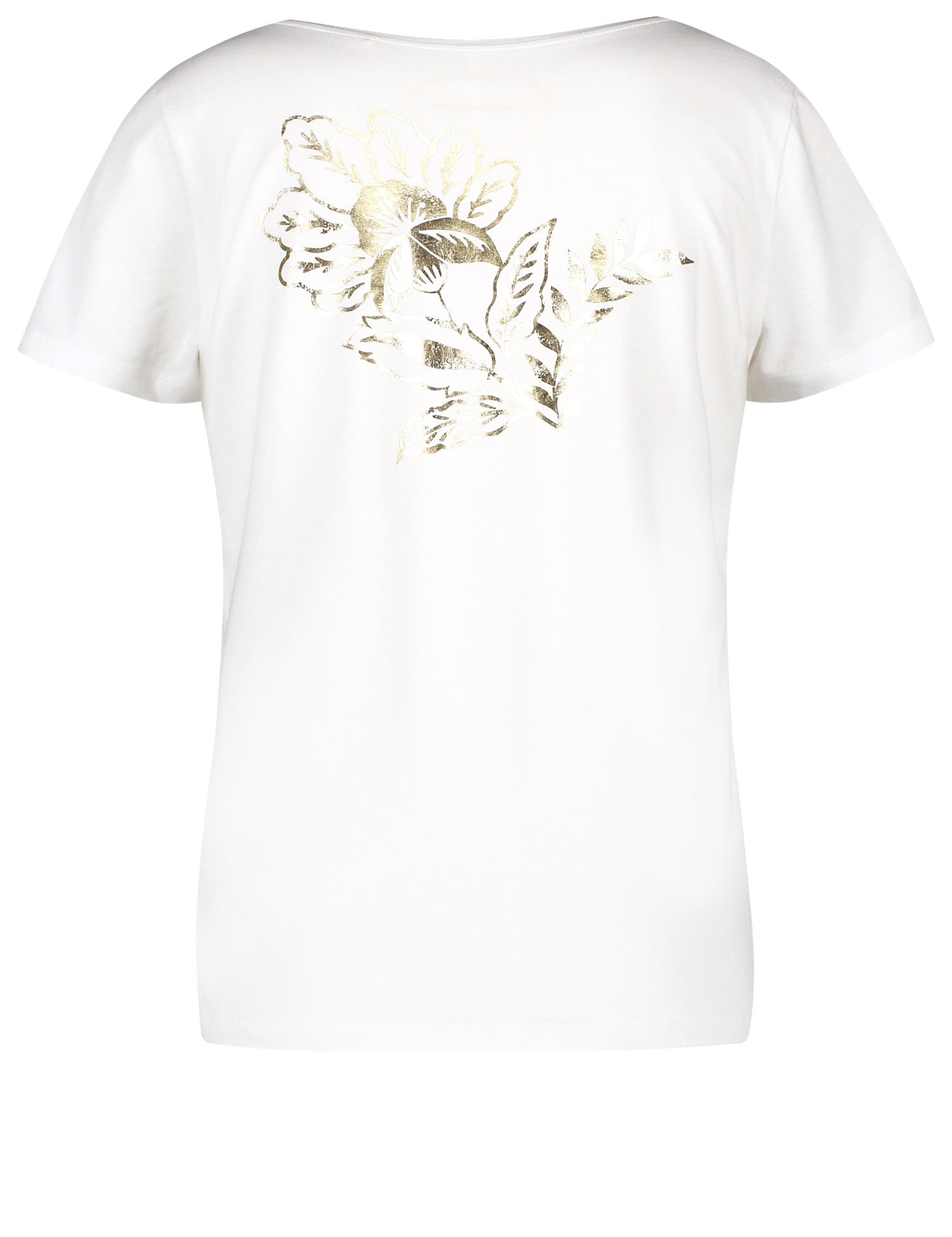 T-Shirt With A Front And Back Print