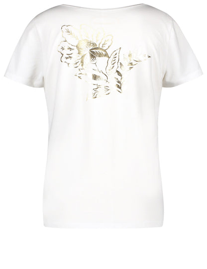 T-Shirt With A Front And Back Print