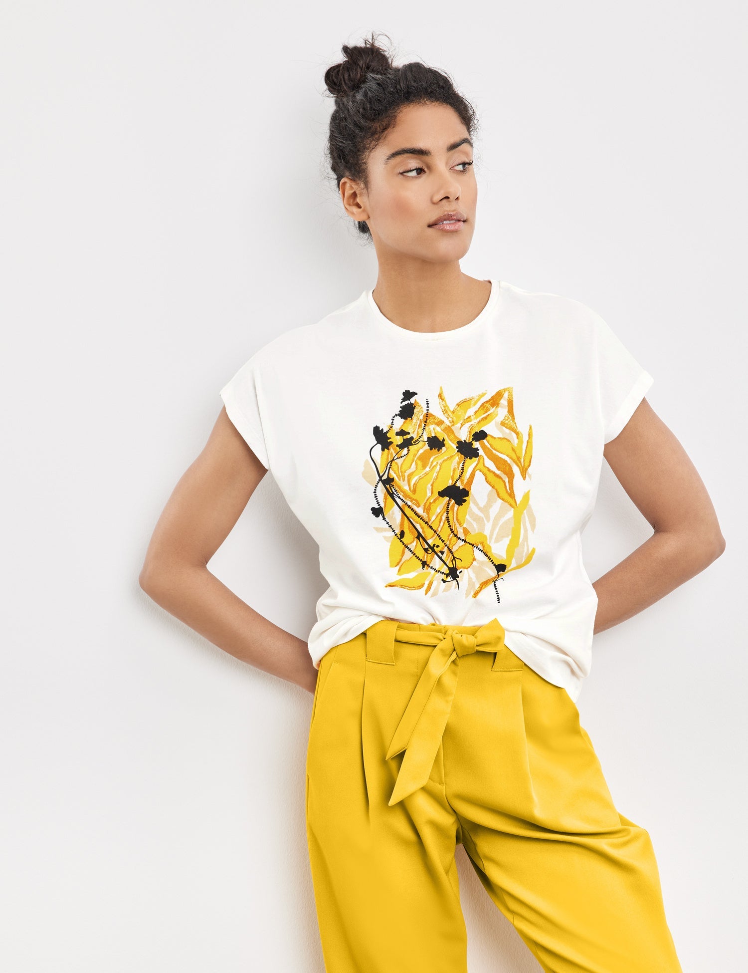 T-Shirt With A Front Print