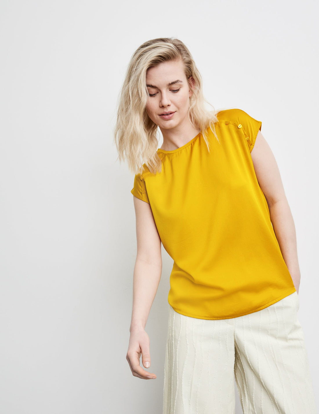 Top With A Satin Front