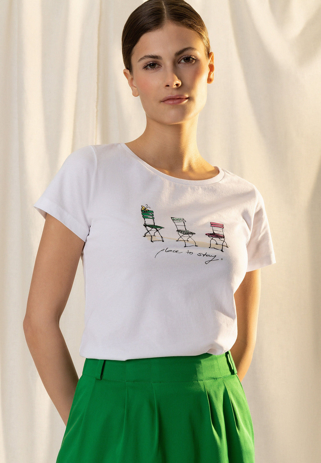 White Short Sleeve T-Shirt