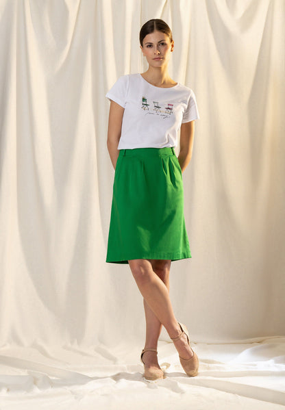 White Short Sleeve T-Shirt