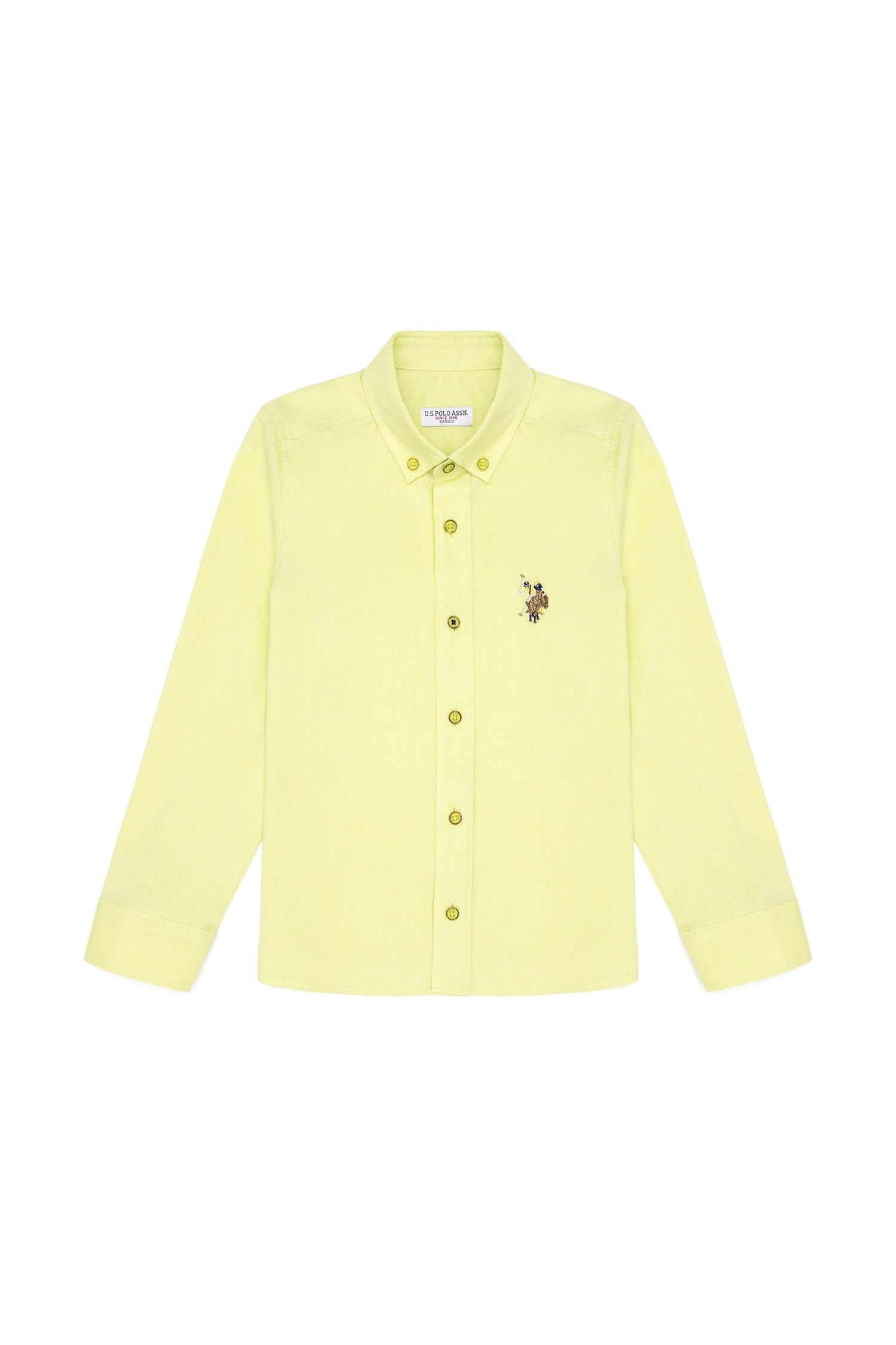 Yellow Long Sleeve Shirt