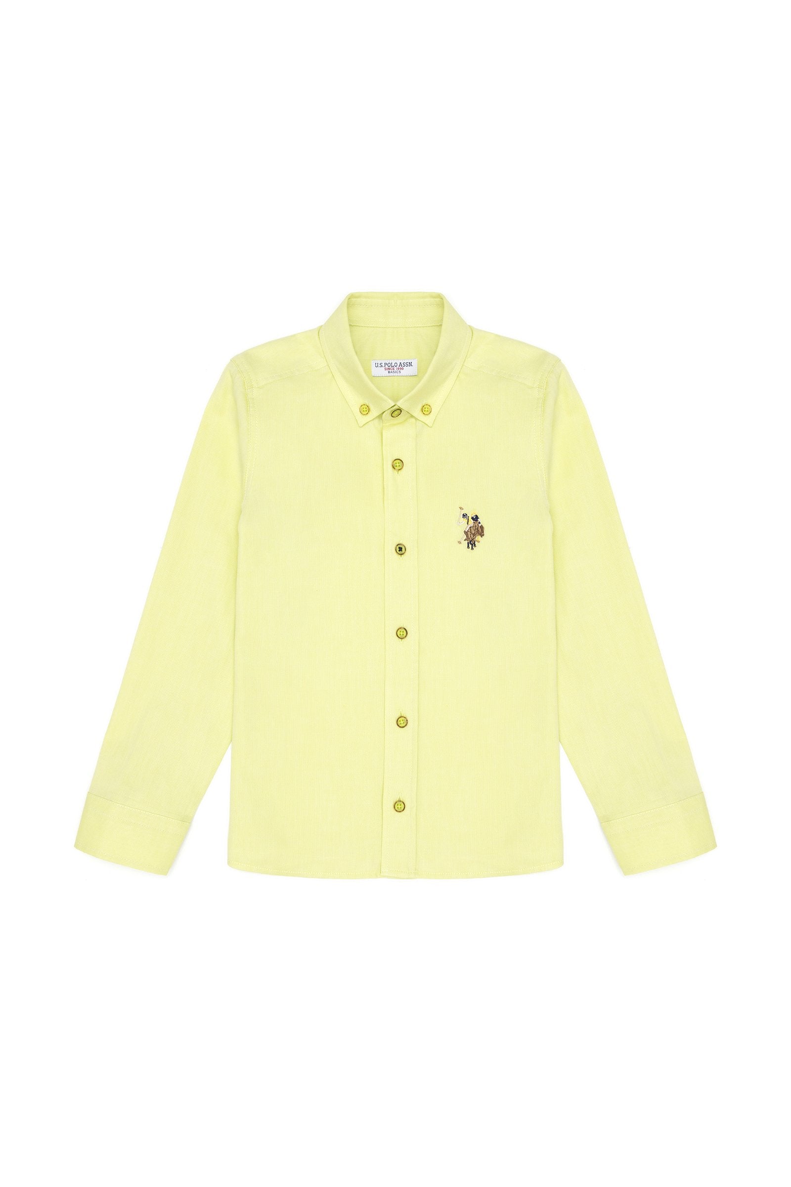 Yellow Long Sleeve Shirt