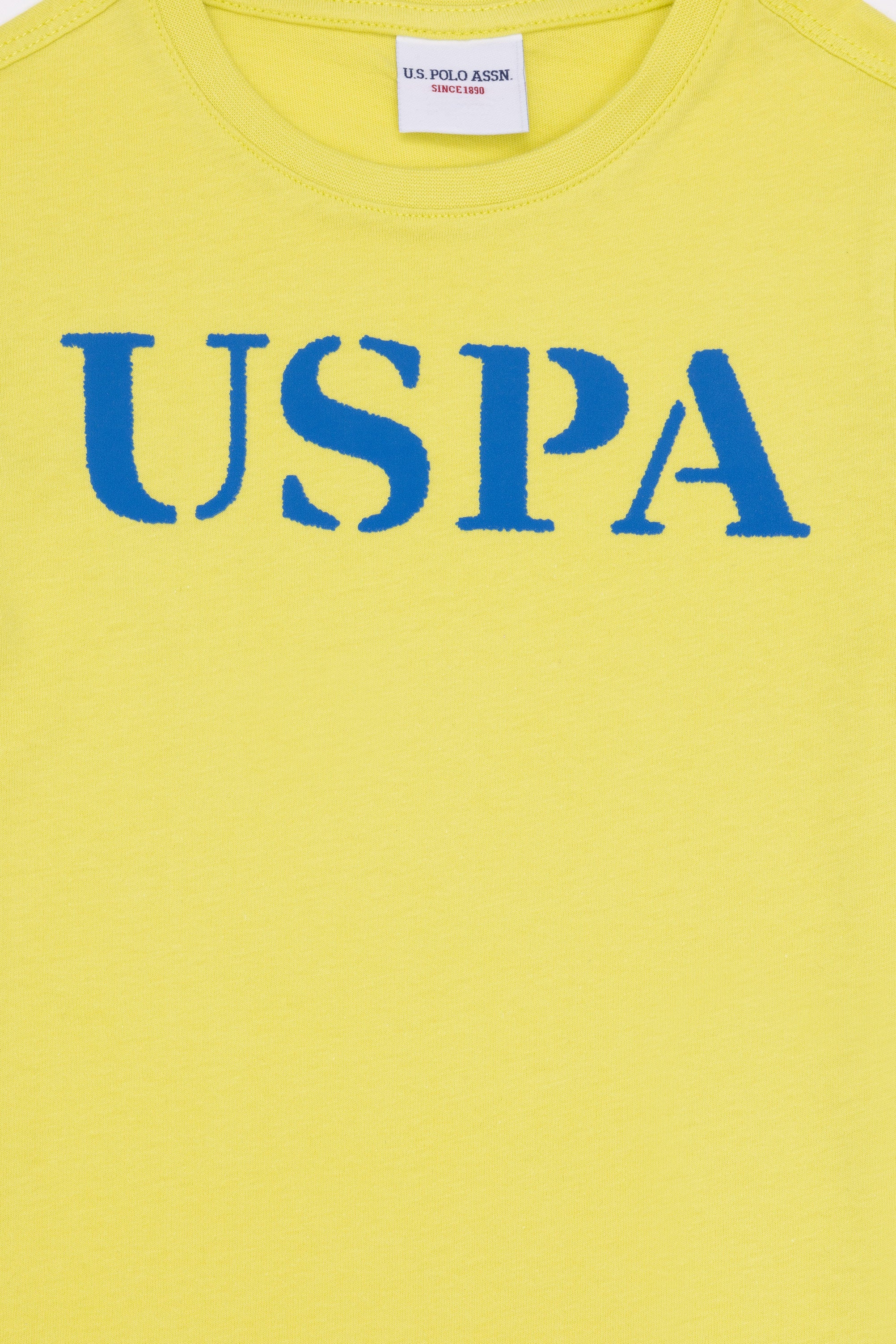 Yellow Short Sleeve T-Shirt With Graphics